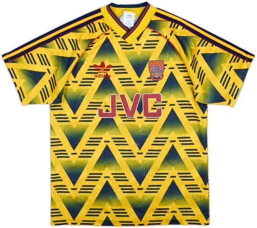 Arsenal 1991-93 Away Shirt: The "Bruised Banana"