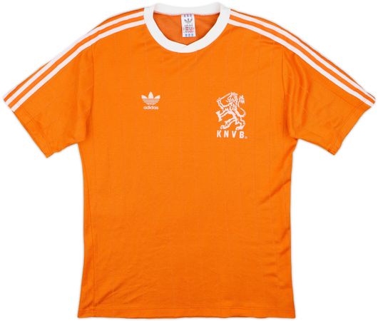 Netherlands 1988 Home Shirt: The Geometric Orange Classic